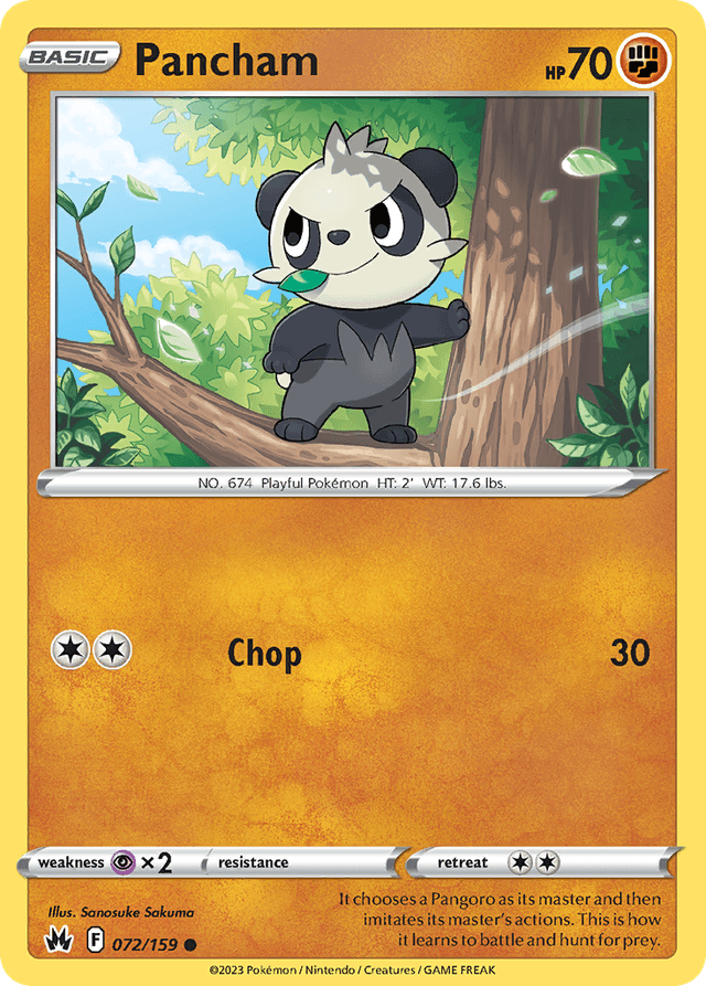 Pancham — Crown Zenith #72