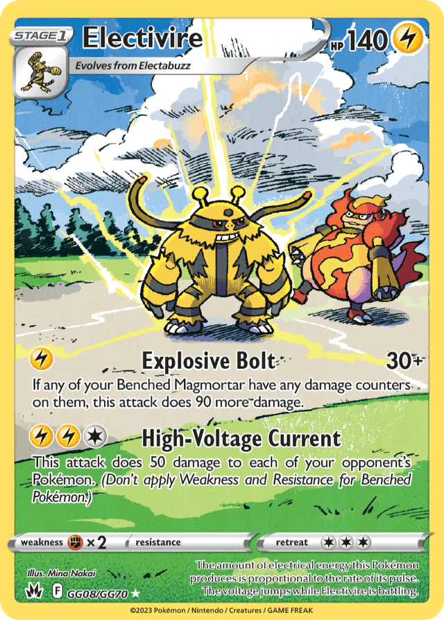 Electivire — Crown Zenith Galarian Gallery #GG08