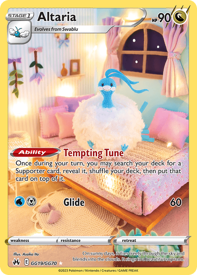 Altaria — Crown Zenith Galarian Gallery #GG19
