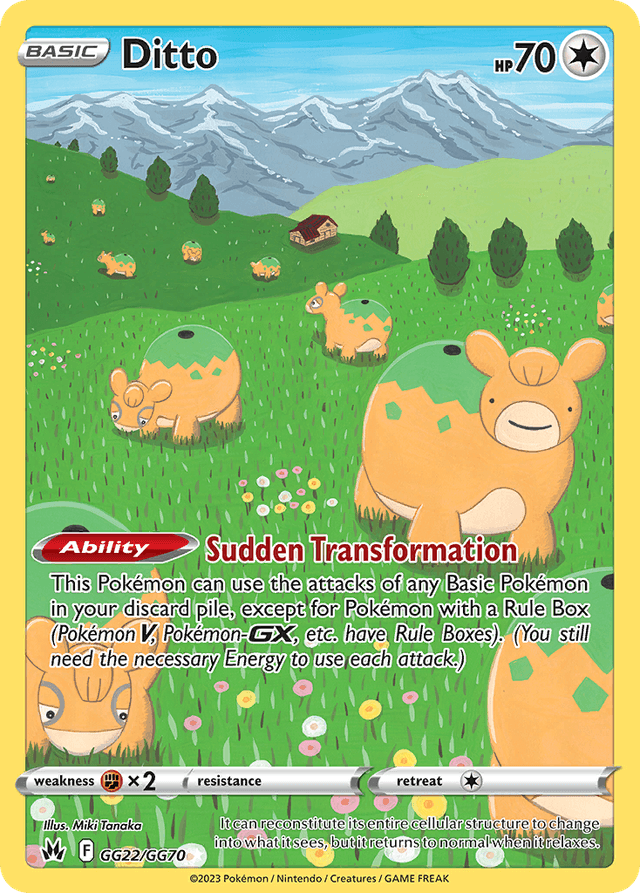 Ditto — Crown Zenith Galarian Gallery #GG22