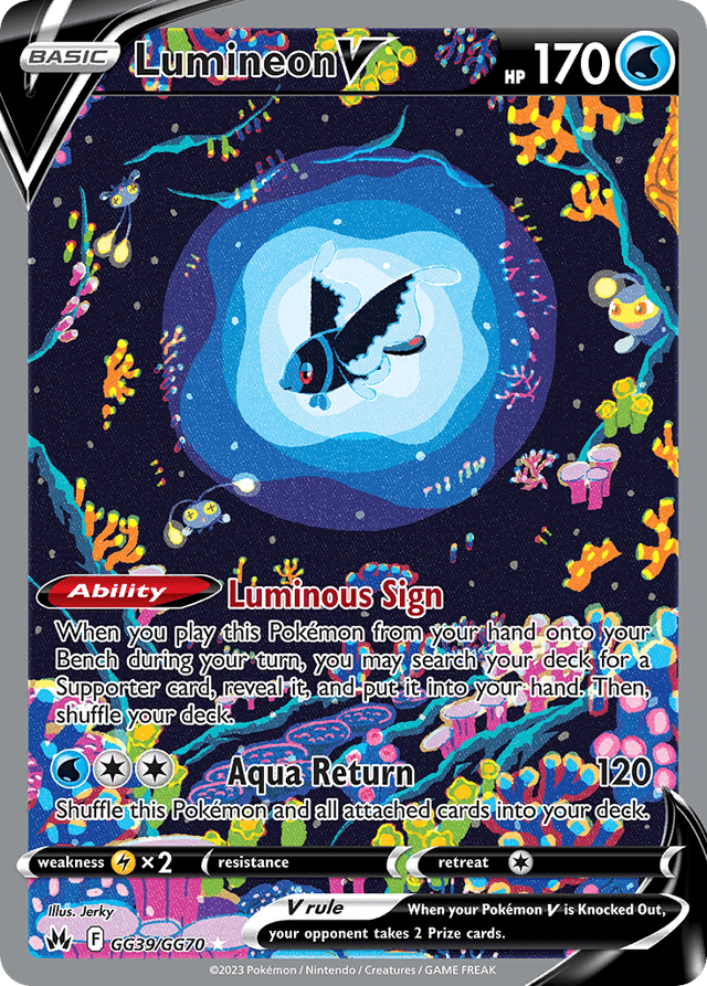 Lumineon V — Crown Zenith Galarian Gallery #GG39