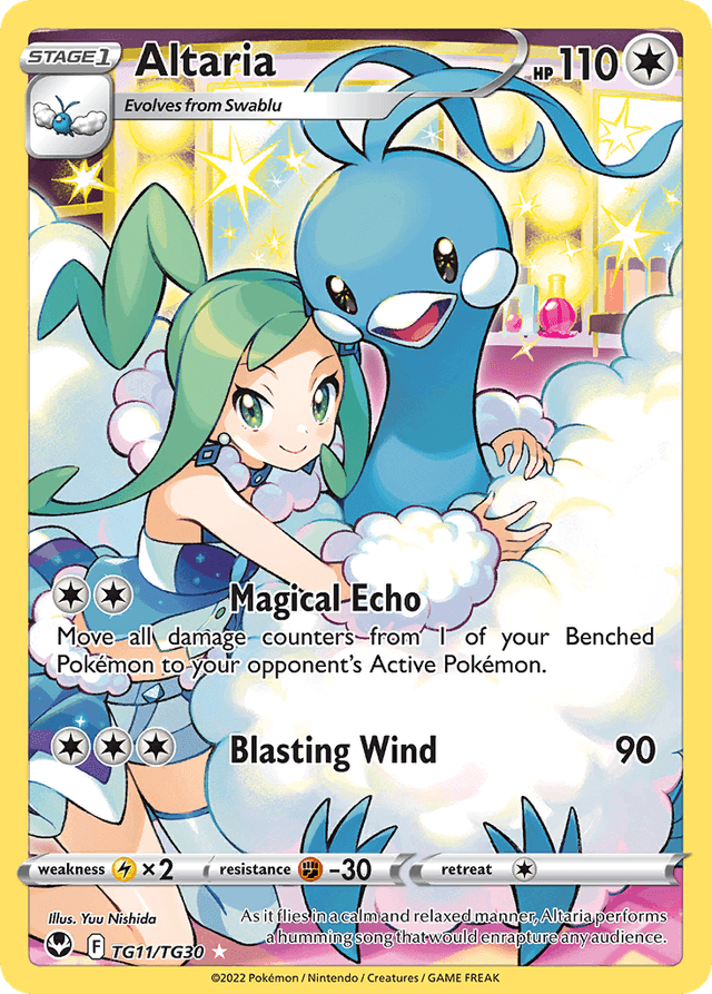 Altaria — Silver Tempest Trainer Gallery #TG11