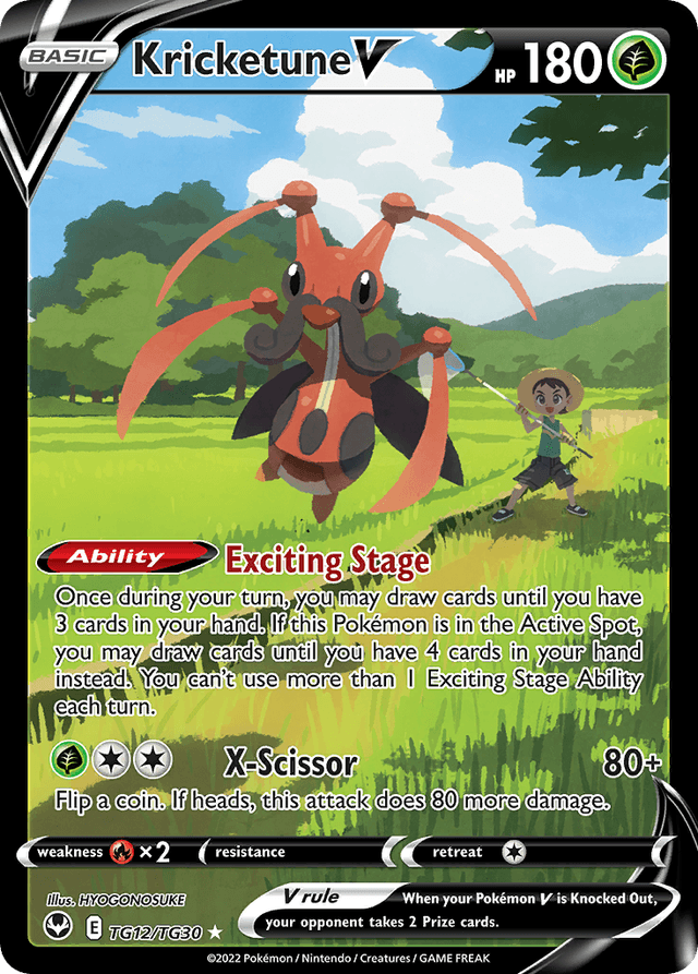 Kricketune V — Silver Tempest Trainer Gallery #TG12