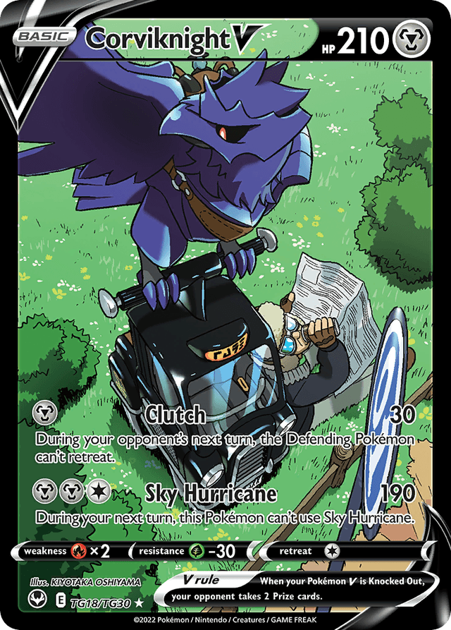 Corviknight V — Silver Tempest Trainer Gallery #TG18