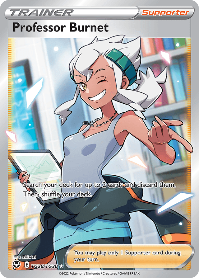 Professor Burnet — Silver Tempest Trainer Gallery #TG26