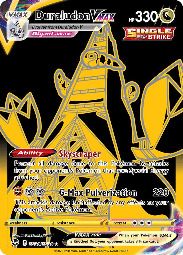 Duraludon VMAX — Silver Tempest Trainer Gallery #TG30