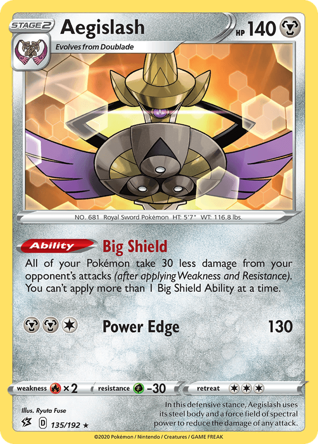 Aegislash — Rebel Clash #135