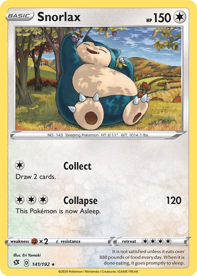Snorlax — Rebel Clash #141