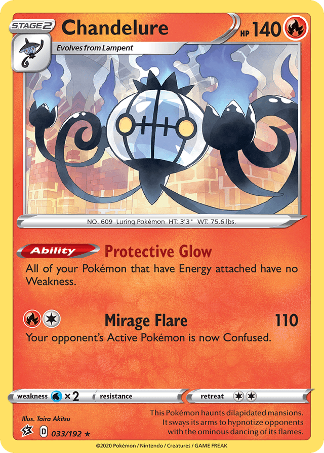 Chandelure — Rebel Clash #33