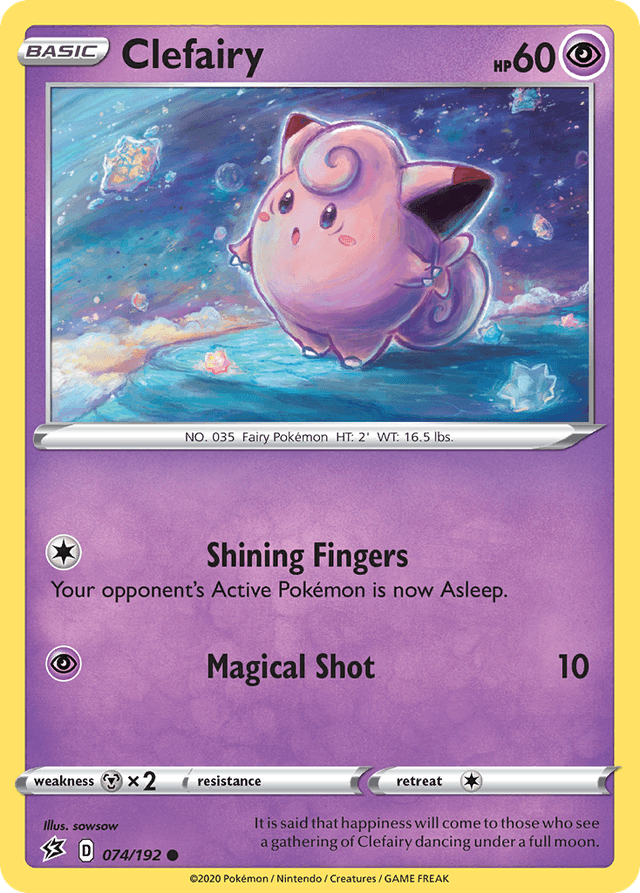 Clefairy — Rebel Clash #74