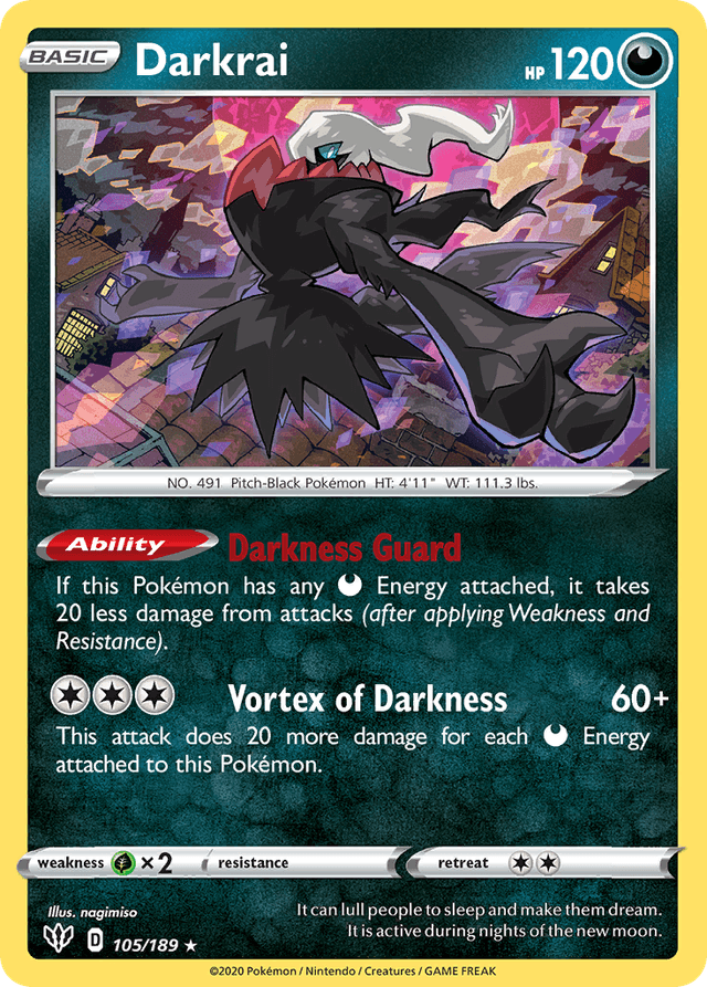 Darkrai — Darkness Ablaze #105