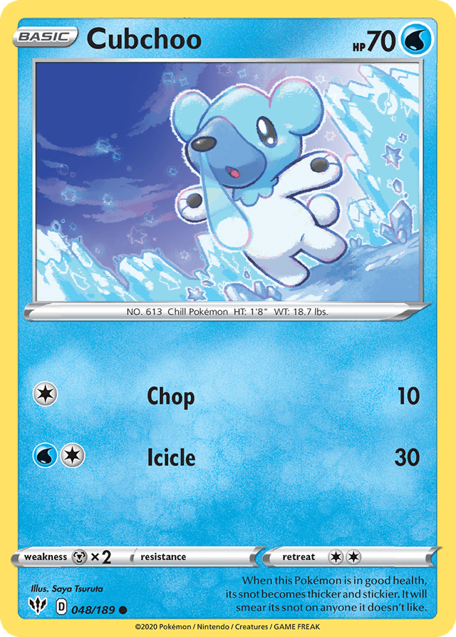 Cubchoo — Darkness Ablaze #48