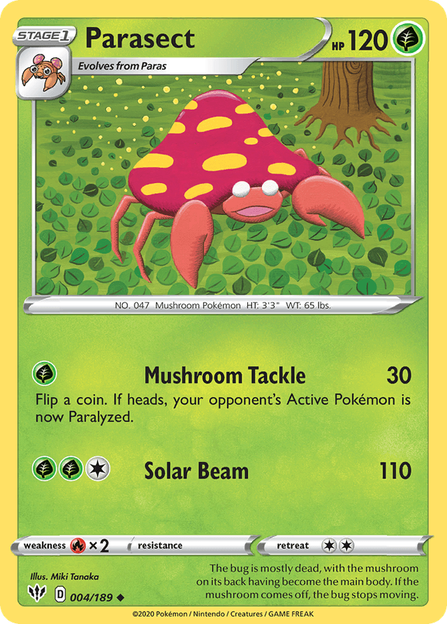 Parasect — Darkness Ablaze #4