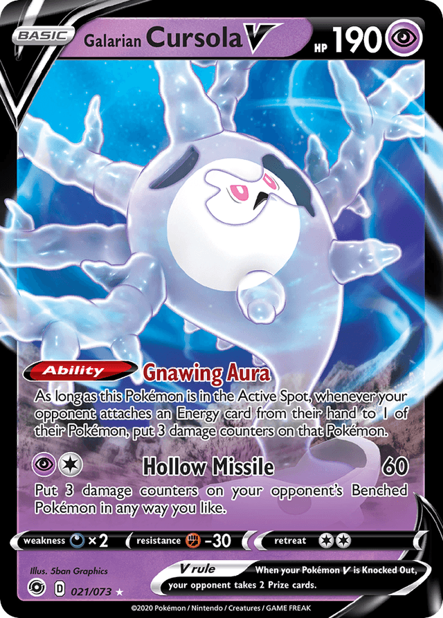 Galarian Cursola V — Champion's Path #21