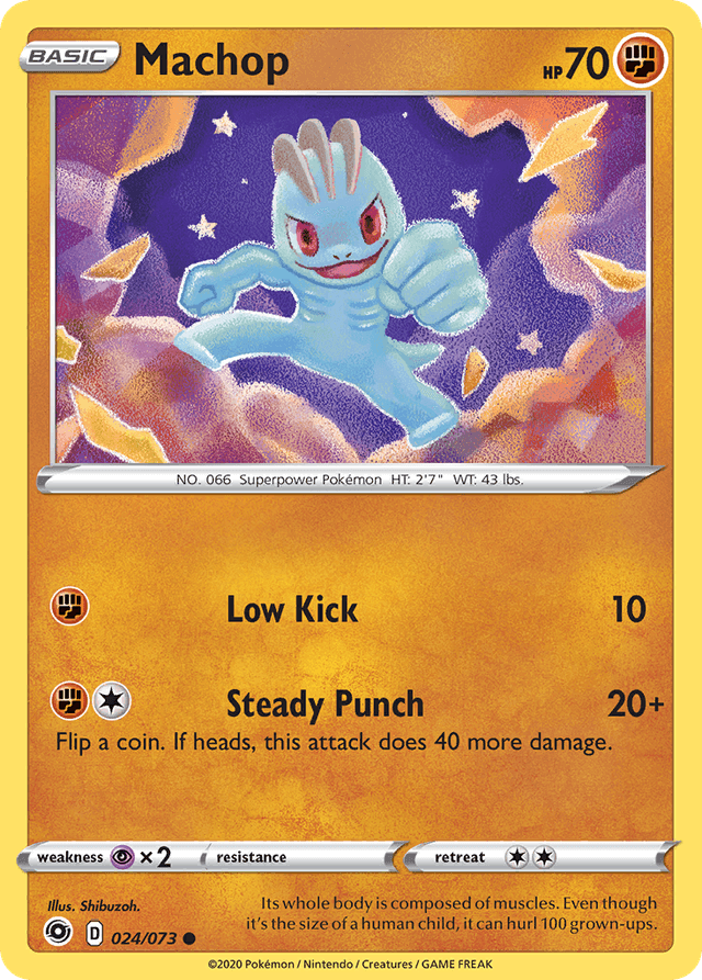 Machop — Champion's Path #24