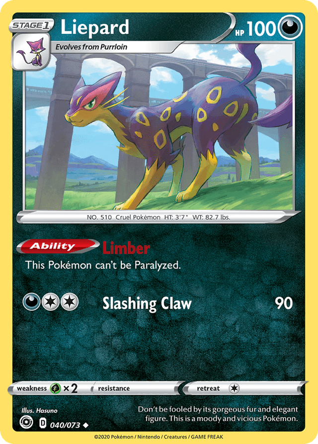 Liepard — Champion's Path #40