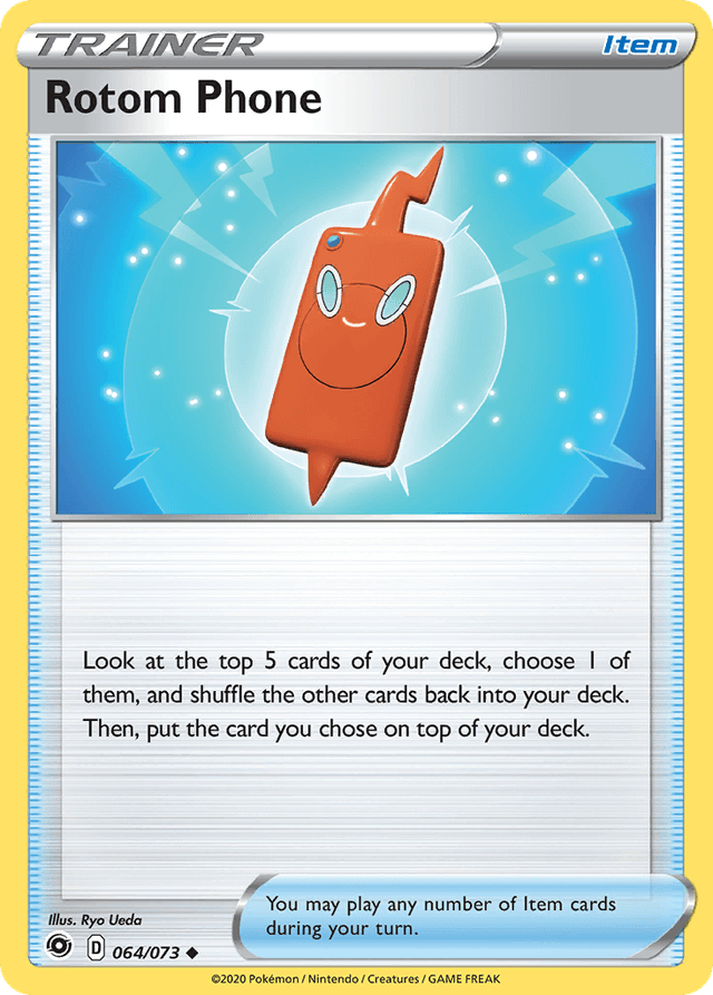 Rotom Phone — Champion's Path #64