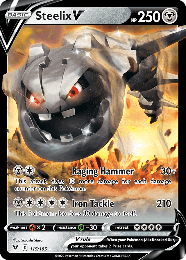 Steelix V — Vivid Voltage #115