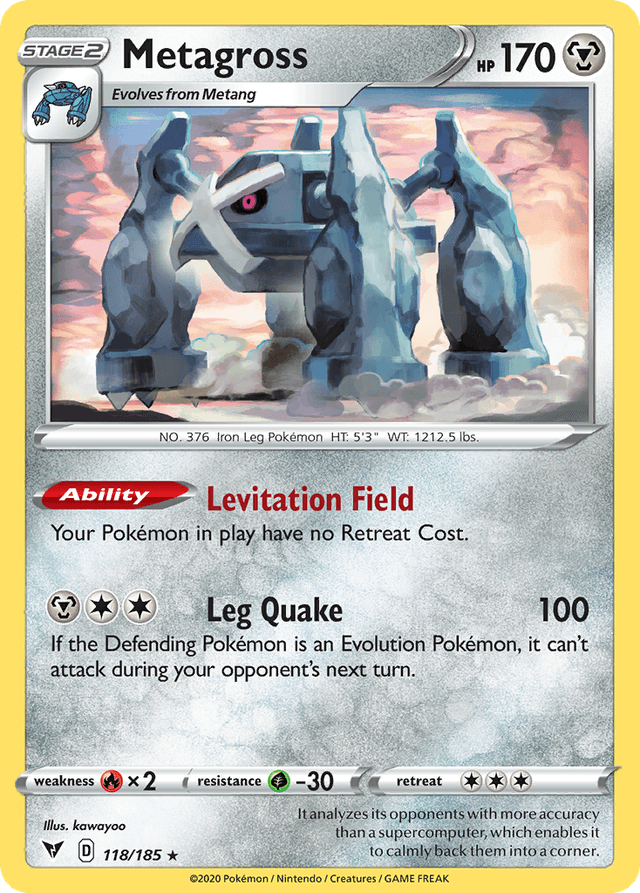 Metagross — Vivid Voltage #118