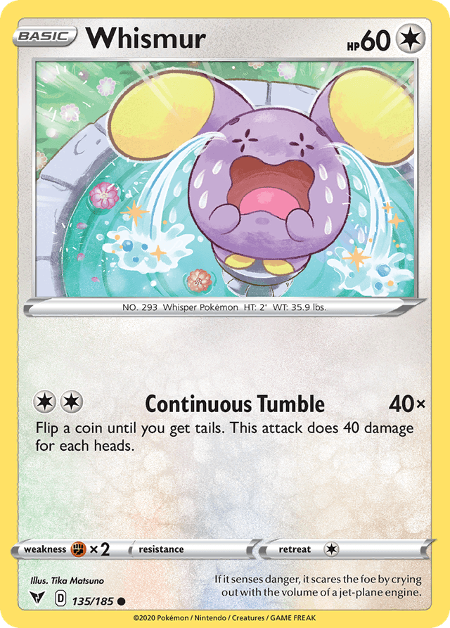 Whismur — Vivid Voltage #135