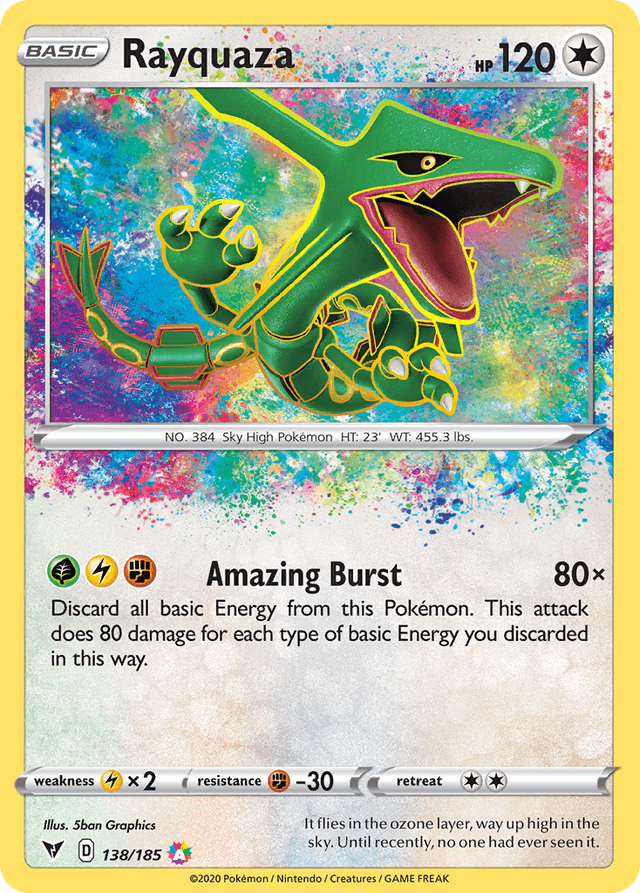 Rayquaza — Vivid Voltage #138