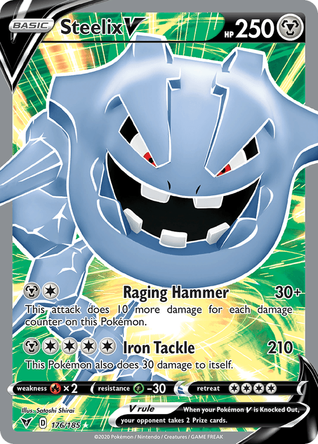 Steelix V — Vivid Voltage #176