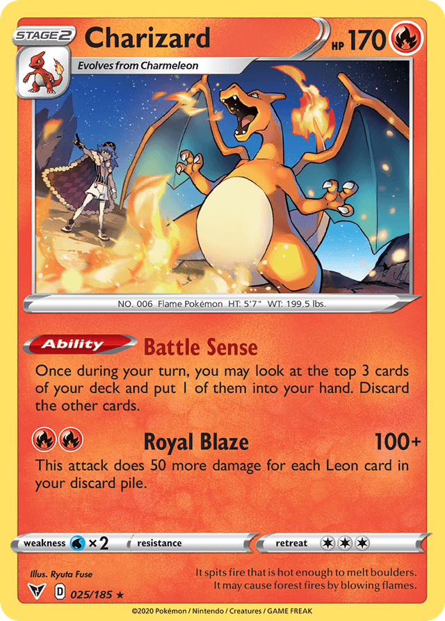 Charizard — Vivid Voltage #25