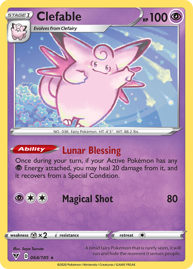 Clefable — Vivid Voltage #64