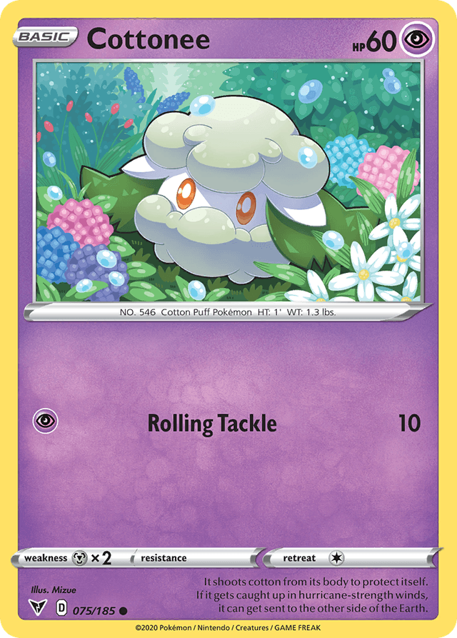 Cottonee — Vivid Voltage #75