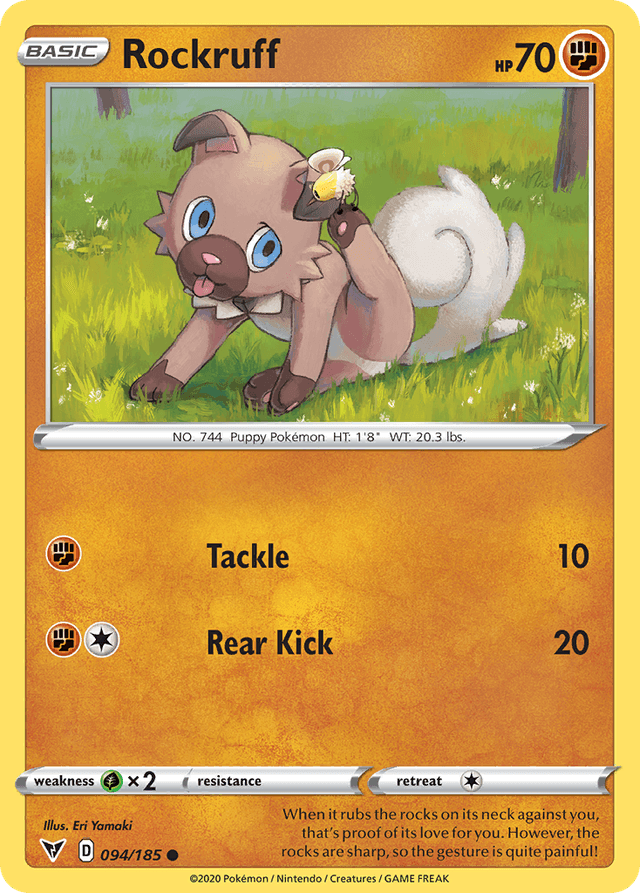 Rockruff — Vivid Voltage #94