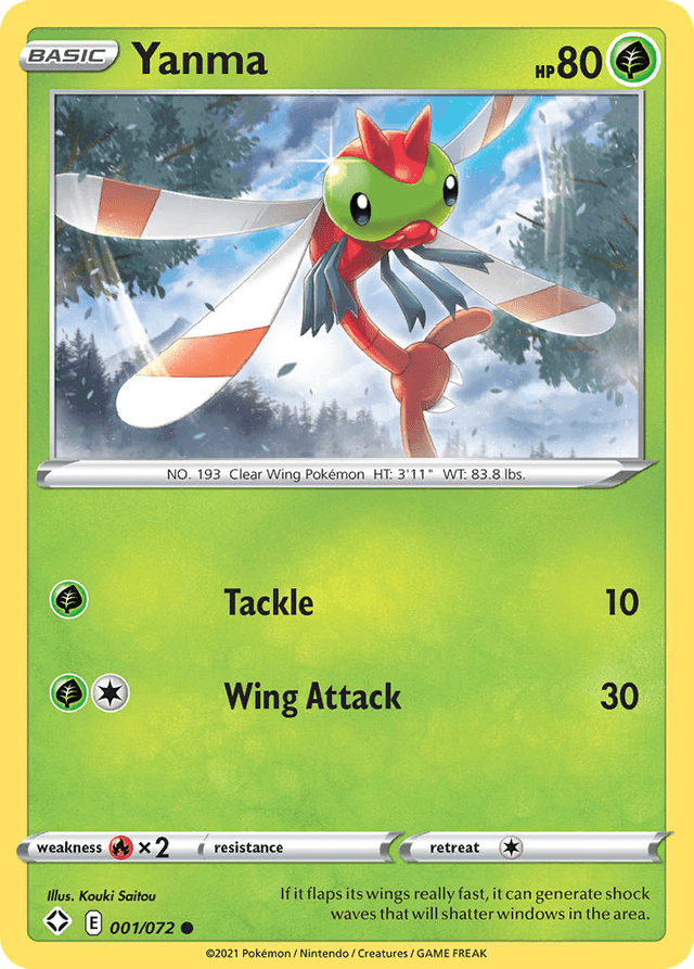 Yanma — Shining Fates #1