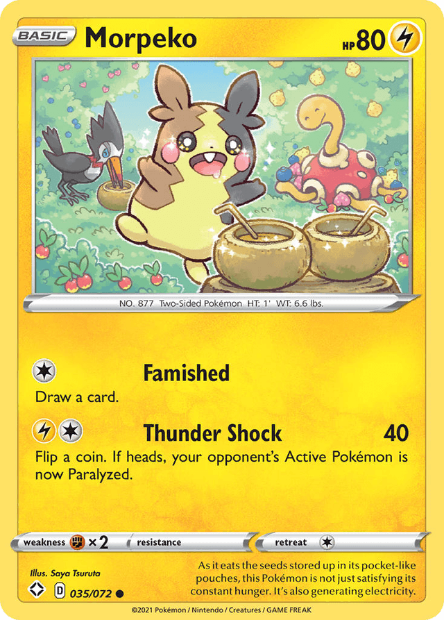 Morpeko — Shining Fates #35