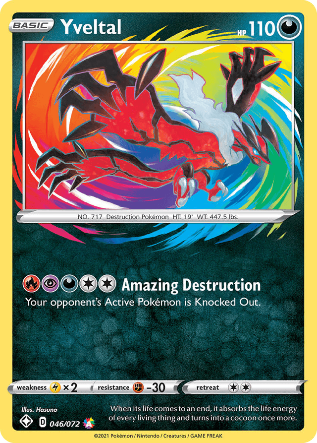 Yveltal — Shining Fates #46