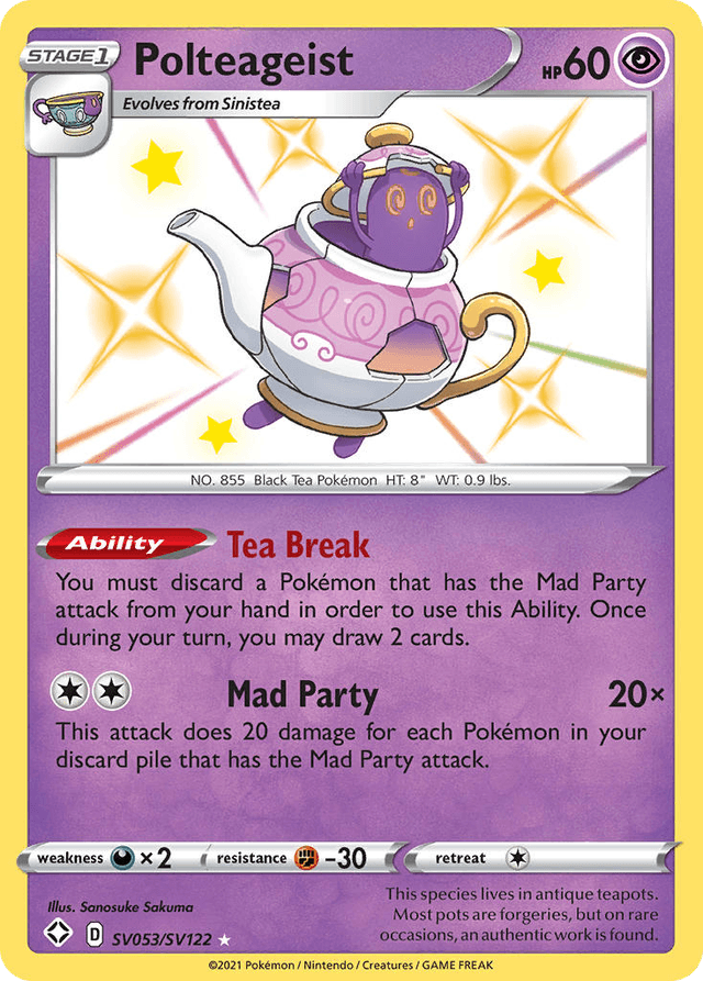 Polteageist — Shining Fates Shiny Vault #SV053