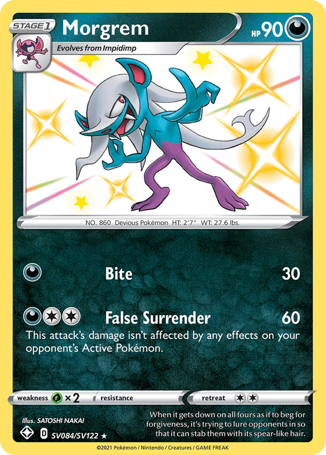 Morgrem — Shining Fates Shiny Vault #SV084