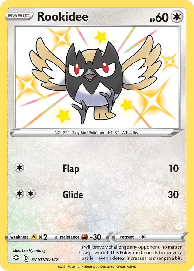 Rookidee — Shining Fates Shiny Vault #SV101