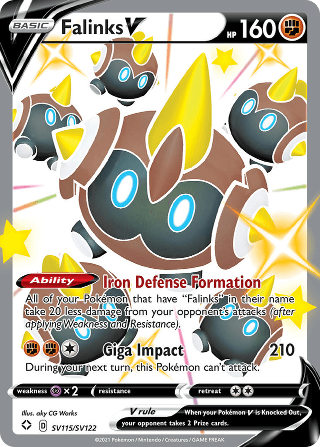 Falinks V — Shining Fates Shiny Vault #SV115