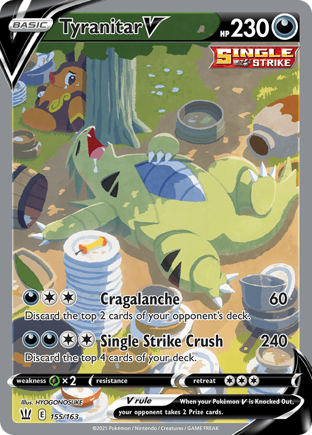 Tyranitar V — Battle Styles #155