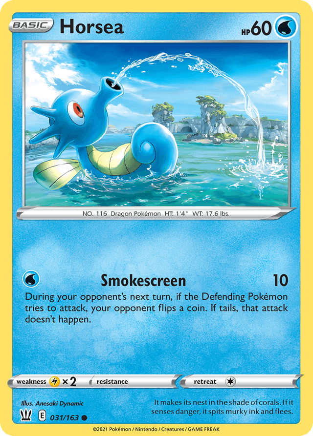 Horsea — Battle Styles #31
