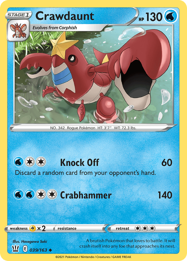 Crawdaunt — Battle Styles #39