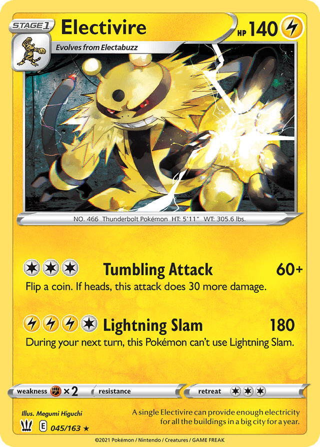 Electivire — Battle Styles #45