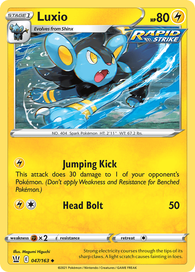 Luxio — Battle Styles #47