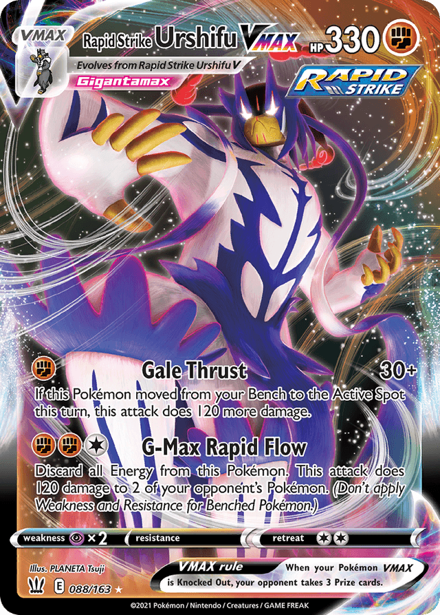 Rapid Strike Urshifu VMAX — Battle Styles #88
