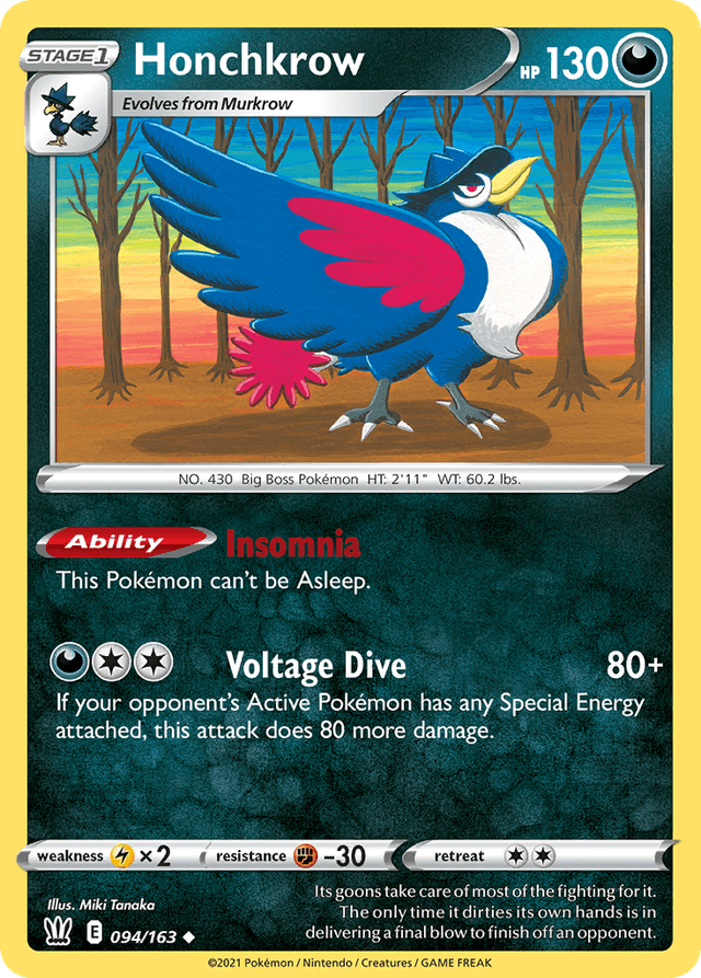 Honchkrow — Battle Styles #94