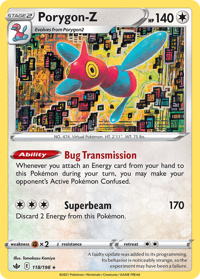 Porygon-Z — Chilling Reign #118