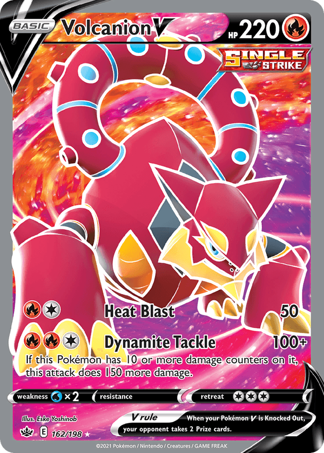 Volcanion V — Chilling Reign #162