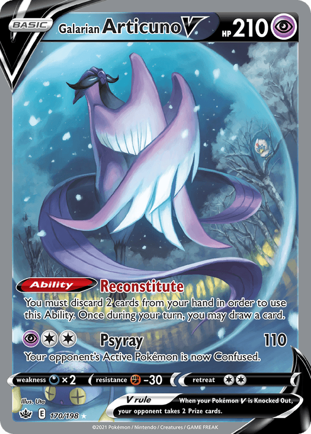 Galarian Articuno V — Chilling Reign #170