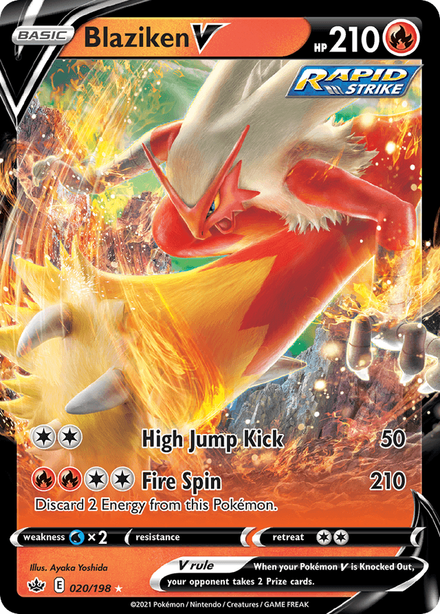 Blaziken V — Chilling Reign #20
