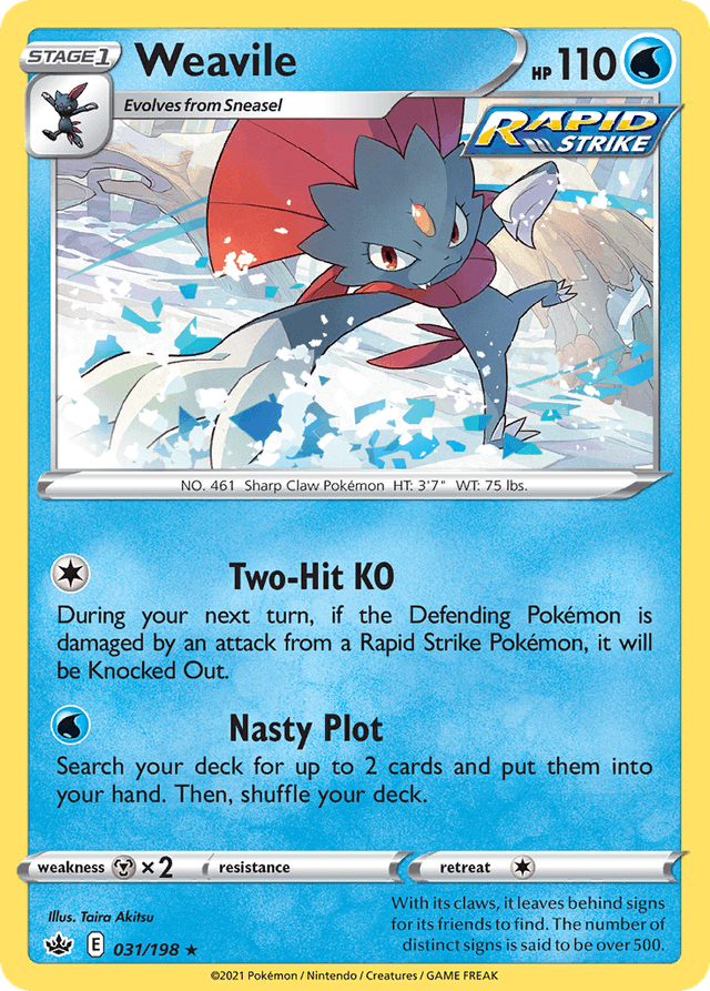 Weavile — Chilling Reign #31