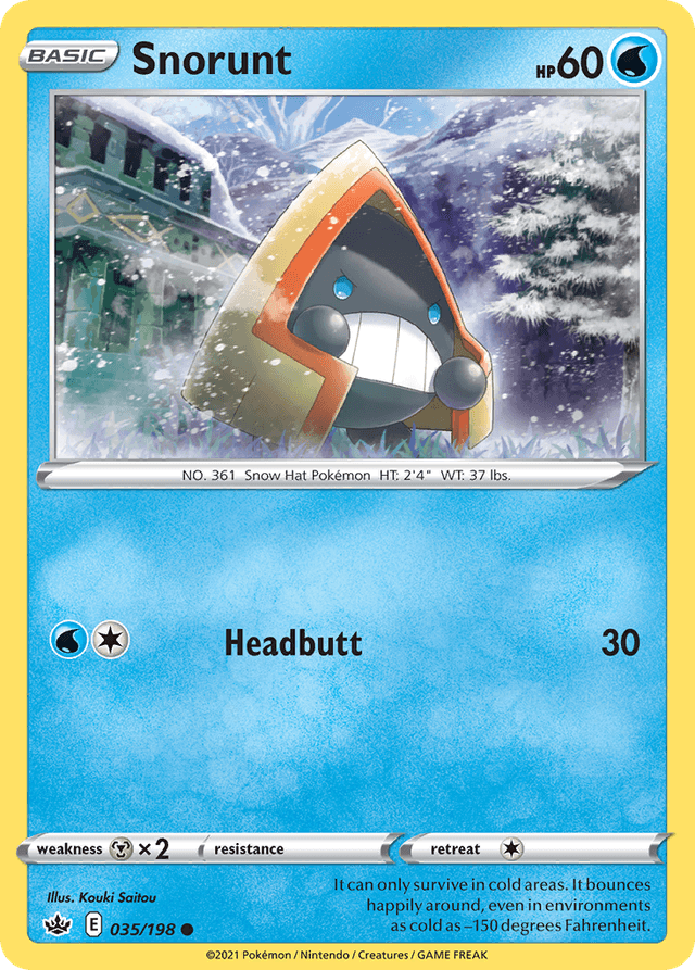 Snorunt — Chilling Reign #35